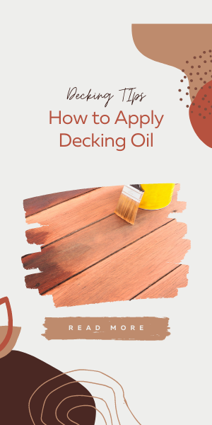How to apply decking oil
